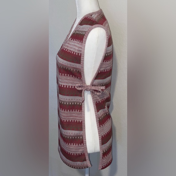 **RARE** Vintage 1970s rrrruss Russ Toys Bib Top Made in USA ILGWU Rose Taupe - Picture 2 of 7